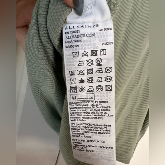 All Saints Rina Tank - Picture 5 of 6